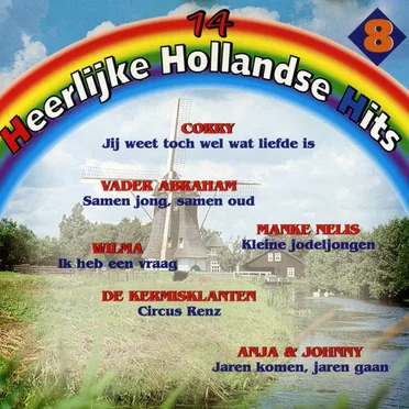 14 heerlijke Hollandse hits, 8 by Various Artists - album cover