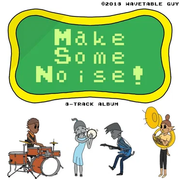 Make Some Noise! by SuperJet Spade - album cover