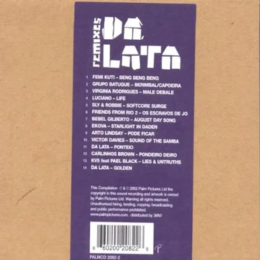 Da Lata Remixes by Various Artists - album cover