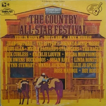 The Country All-Star Festival by Various Artists - album cover