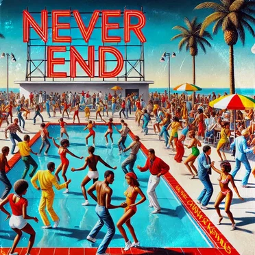 NEVER END by KK - album cover