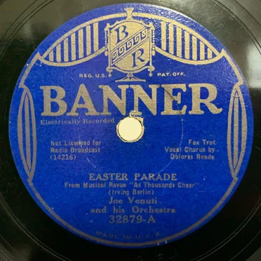 Easter Parade / Heat Wave by Joe Venuti and His Orchestra - album cover