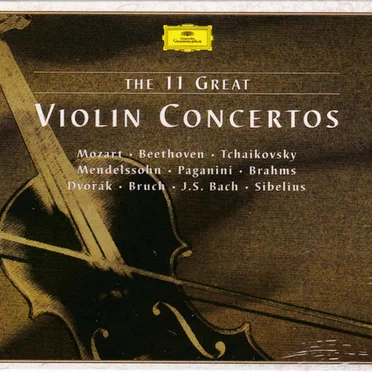 The 11 Great Violin Concertos by Various Artists - album cover