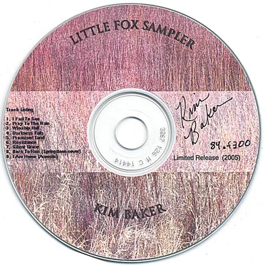 Little Fox Sampler by Kim Baker - album cover