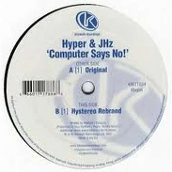 Computer Says No!