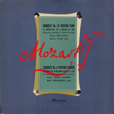Concert nr. 23 pentru pian / Concert nr. 6 pentru orchestră