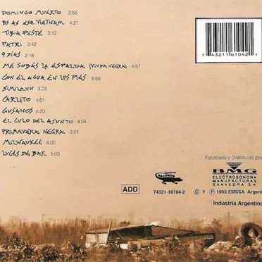 Manos vacías by Los Caballeros de la Quema - album cover