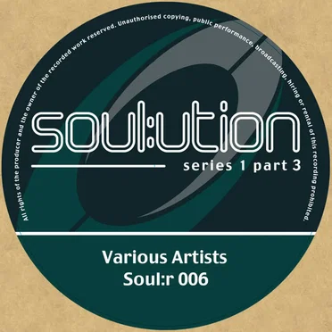 Soul:Ution Series 1, Part 3 by Various Artists - album cover