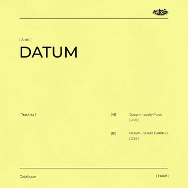 Datum For Incurzion: by Datum - album cover