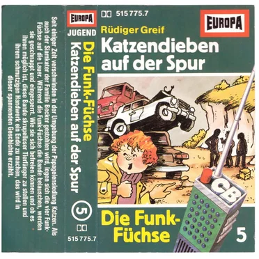 Die Funk‐Füchse 5: Katzendieben auf der Spur by Rüdiger Greif - album cover