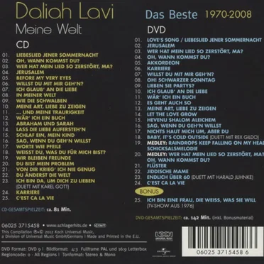 Meine Welt: Das Beste 1970-2008