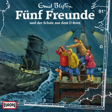 Fünf Freunde, Episode 91: und der Schatz aus dem U-Boot by Enid Blyton - album cover