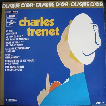 Le Disque d'or de Charles Trenet