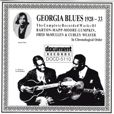 Georgia Blues: 1928-33 by Various Artists - album cover