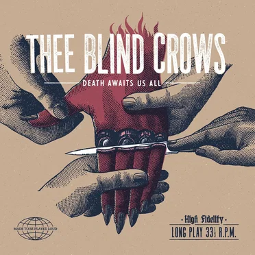 Death Awaits Us All by Thee Blind Crows - album cover