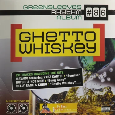 Greensleeves Rhythm Album #86: Ghetto Whiskey by Various Artists - album cover
