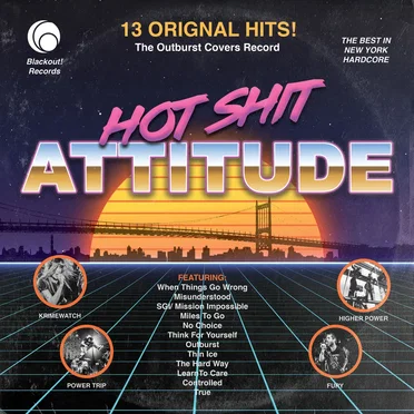 Hot Shit Attitude: The Outburst Covers Record by Various Artists - album cover