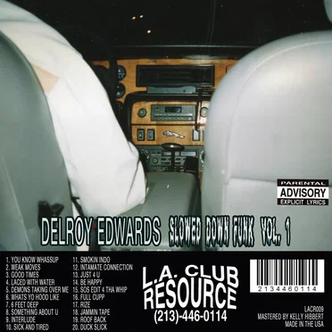 Slowed Down Funk, Volume 1 by Delroy Edwards - album cover