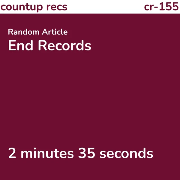 End Records