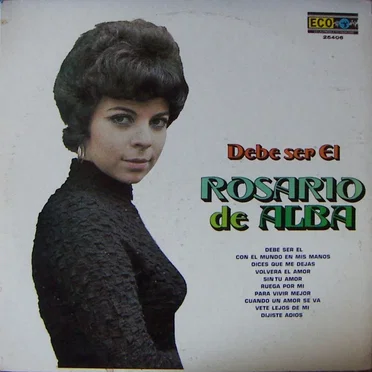 Debe ser él by Rosario de Alba - album cover
