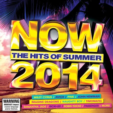 NOW: The Hits of Summer 2014 by Various Artists - album cover