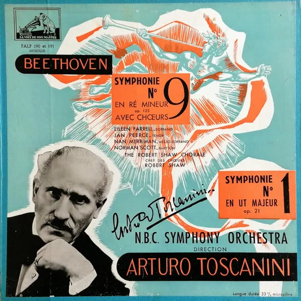 Symphonie N° 9 en ré mineur Op.125 avec chœurs / Symphonie N° 1 en ut majeur Op.21