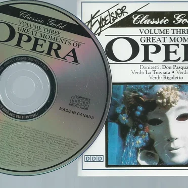 Classic Gold: Great Moments of Opera, Volume Three by Various Artists - album cover
