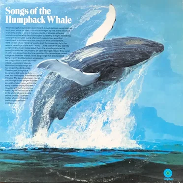 Songs of the Humpback Whale by [nature sounds] - album cover