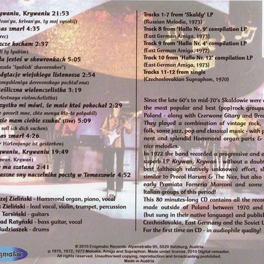 Progressive Rock Years (1970-1973)