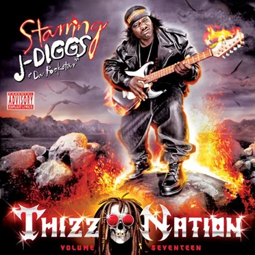 Thizz Nation Vol.17 by J‐Diggs da Rockstar - album cover