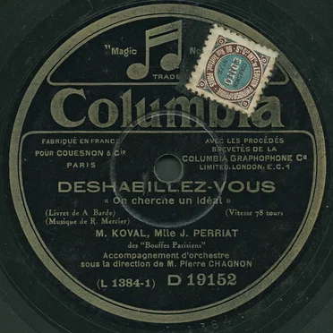 On cherche un idéal / Trop petit et trop grand by Various Artists - album cover