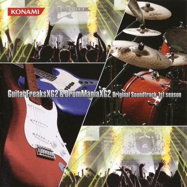 GuitarFreaksXG2 & DrumManiaXG2 Original Soundtrack 1st season by Various Artists - album cover