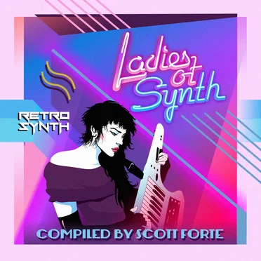 Ladies of Synth by Various Artists - album cover