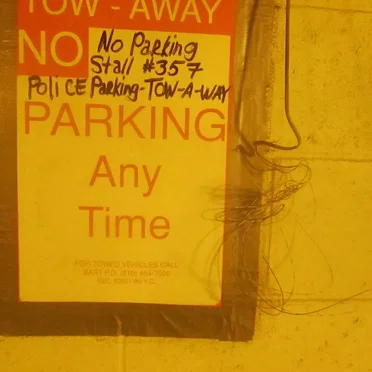 El Cerrito Del Norte Parking Garage, Halloween, Near Midnight