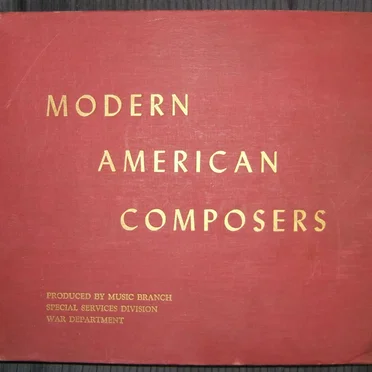 Modern American Composers by Various Artists - album cover