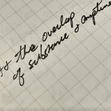 At the Overlap of Substance and Emptiness