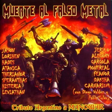Muerte al falso metal: Tributo a Manowar by Various Artists - album cover