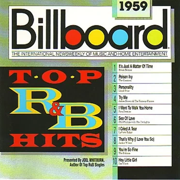 Billboard Top R&B Hits: 1959 by Various Artists - album cover