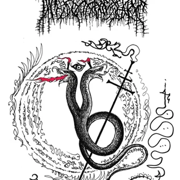 Imprecation in Serpent's Blood by Inbrydling - album cover