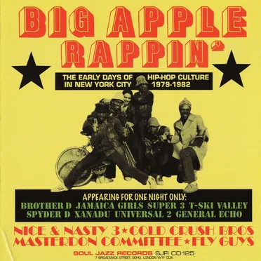 Big Apple Rappin’: The Early Days of Hip-Hop Culture in New York City 1979–1982 by Various Artists - album cover
