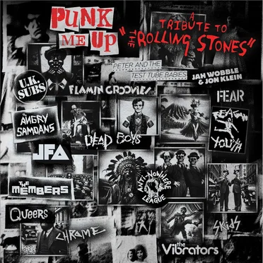 Punk Me Up - A Tribute to the Rolling Stones by Various Artists - album cover