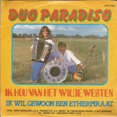 Ik hou van het Wilde Westen by Duo Paradiso - album cover