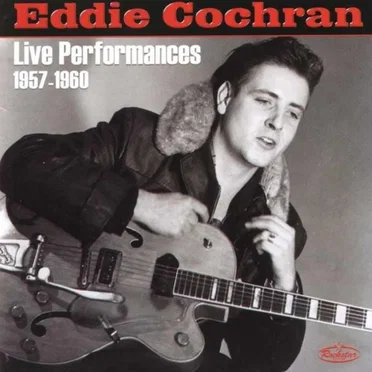 Live Performances 1957-1960 by Eddie Cochran - album cover