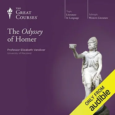 Odyssey of Homer by Professor Elizabeth Vandiver - album cover