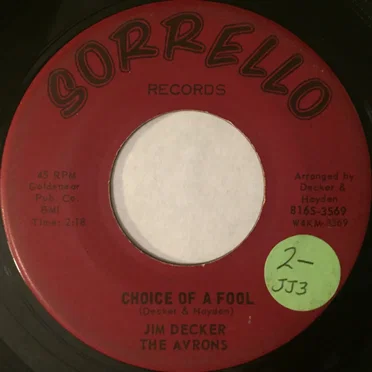 Choice Of A Fool / I Really Don't Know My Own Mind