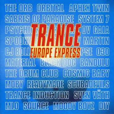 Trance Europe Express by Various Artists - album cover