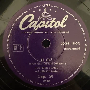Ho! / San by Pee Wee Hunt And His Orchestra - album cover