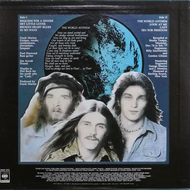 World Anthem by Frank Marino & Mahogany Rush - album cover