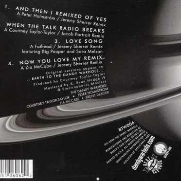 Earth to the Remix EP, Volume 2