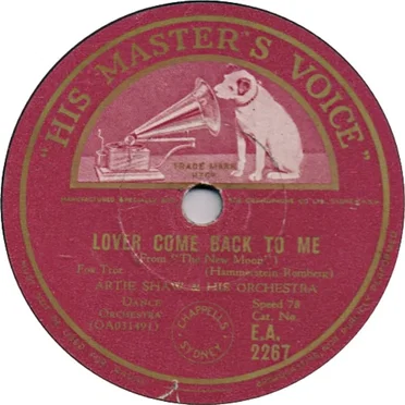 Lover Come Back to Me / My Heart Stood Still